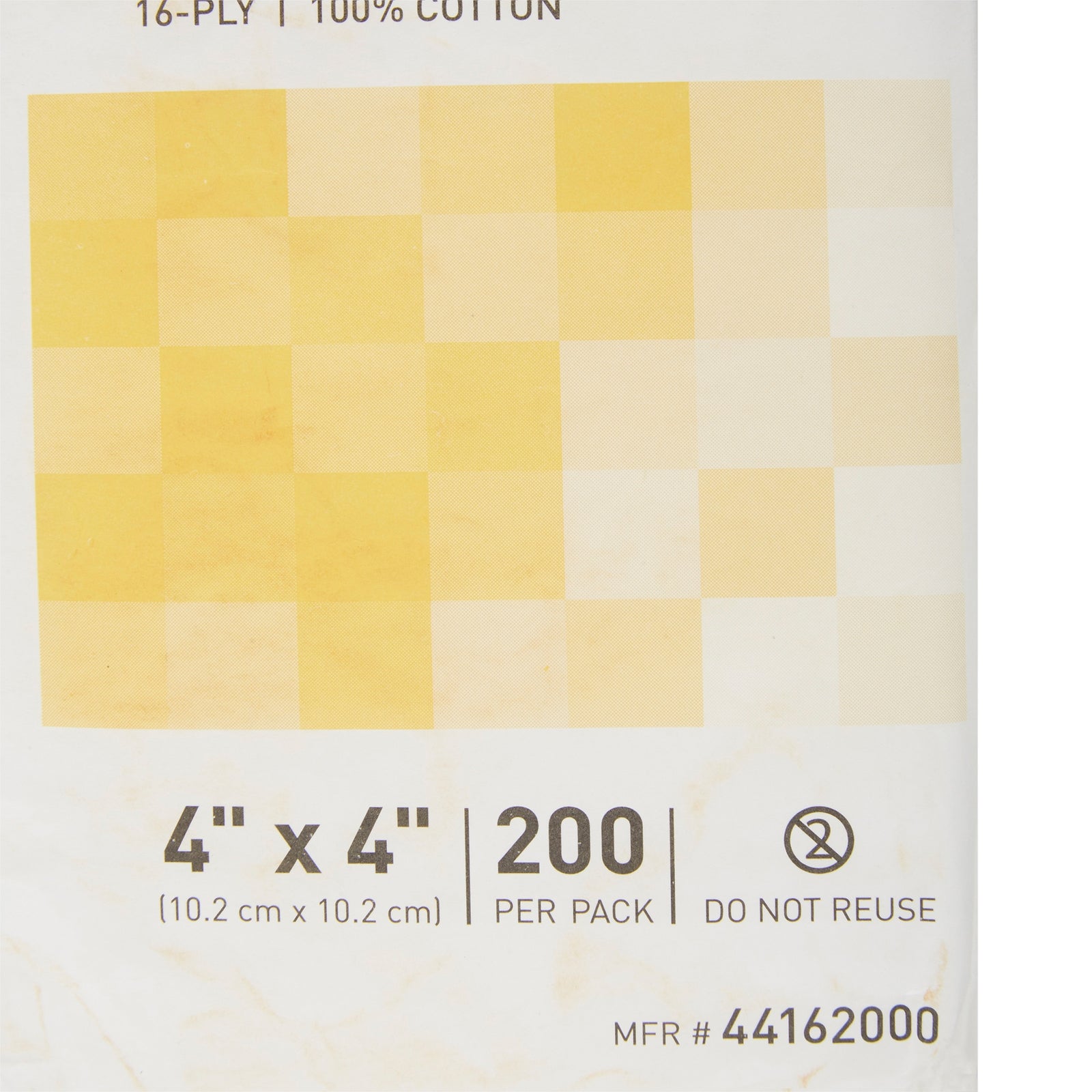 McKesson Gauze Sponge 4 x 4 Inch 16-Ply NonSterile
