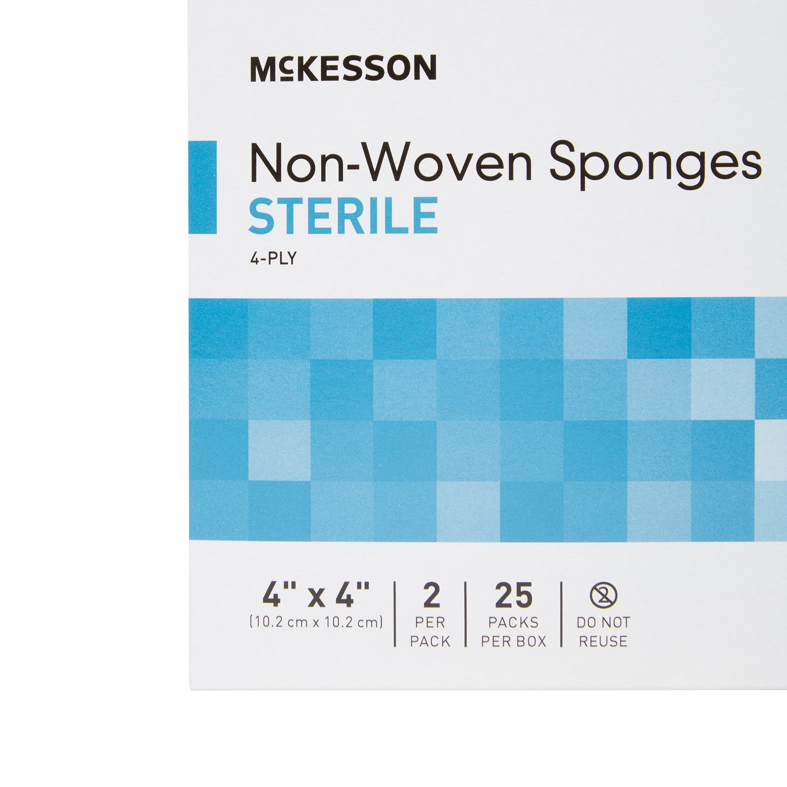 McKesson Nonwoven Sponge 4x4 Inch Sterile