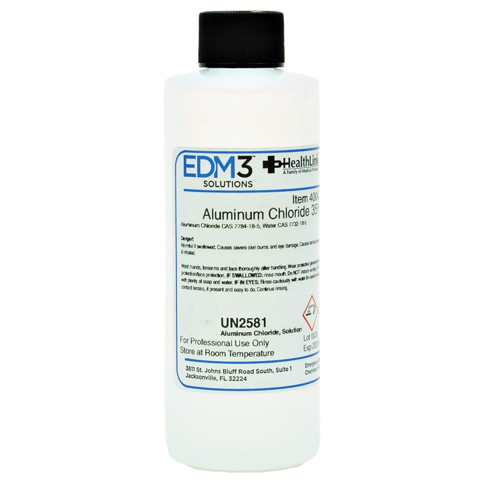 EDM 3 LLC Aluminum Chloride Solution 35%