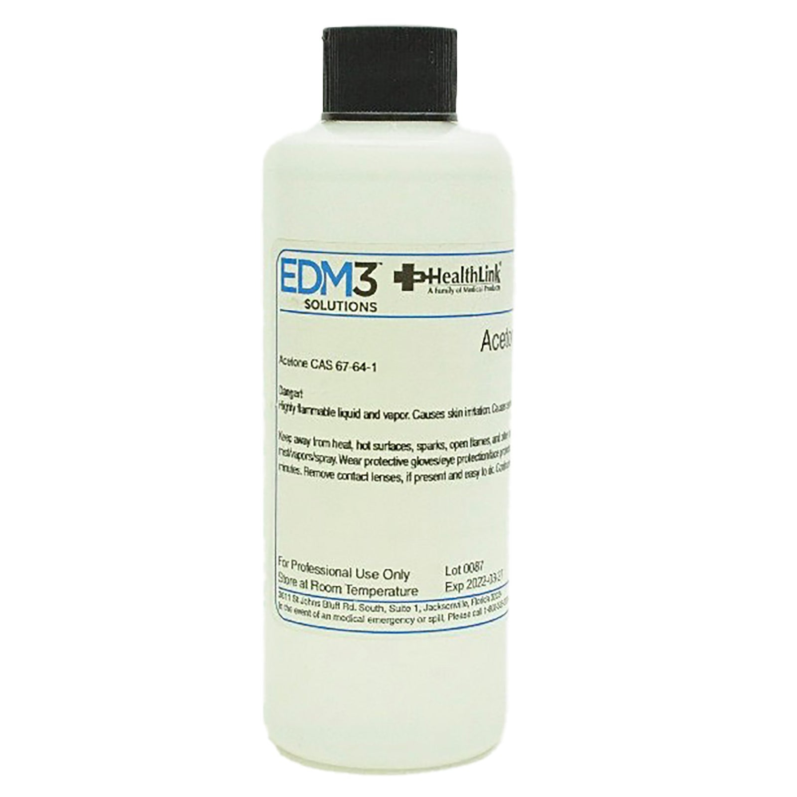 Acetone ACS Grade 100% 4 oz. Chemistry Reagent