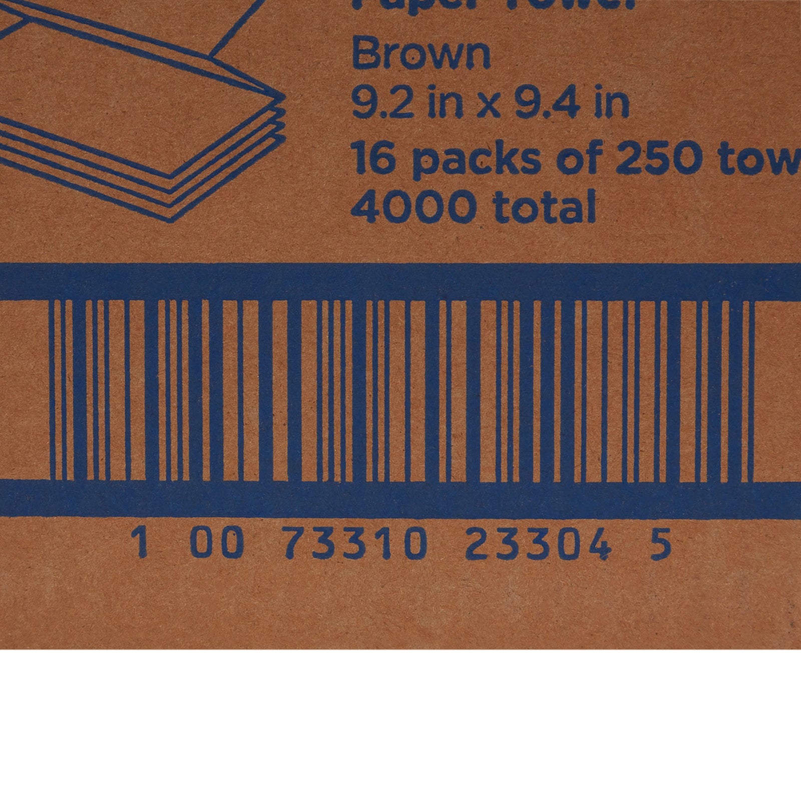 Pacific Blue Basic Multi-Fold Paper Towels 9-1/4 x 9-2/5 Inch