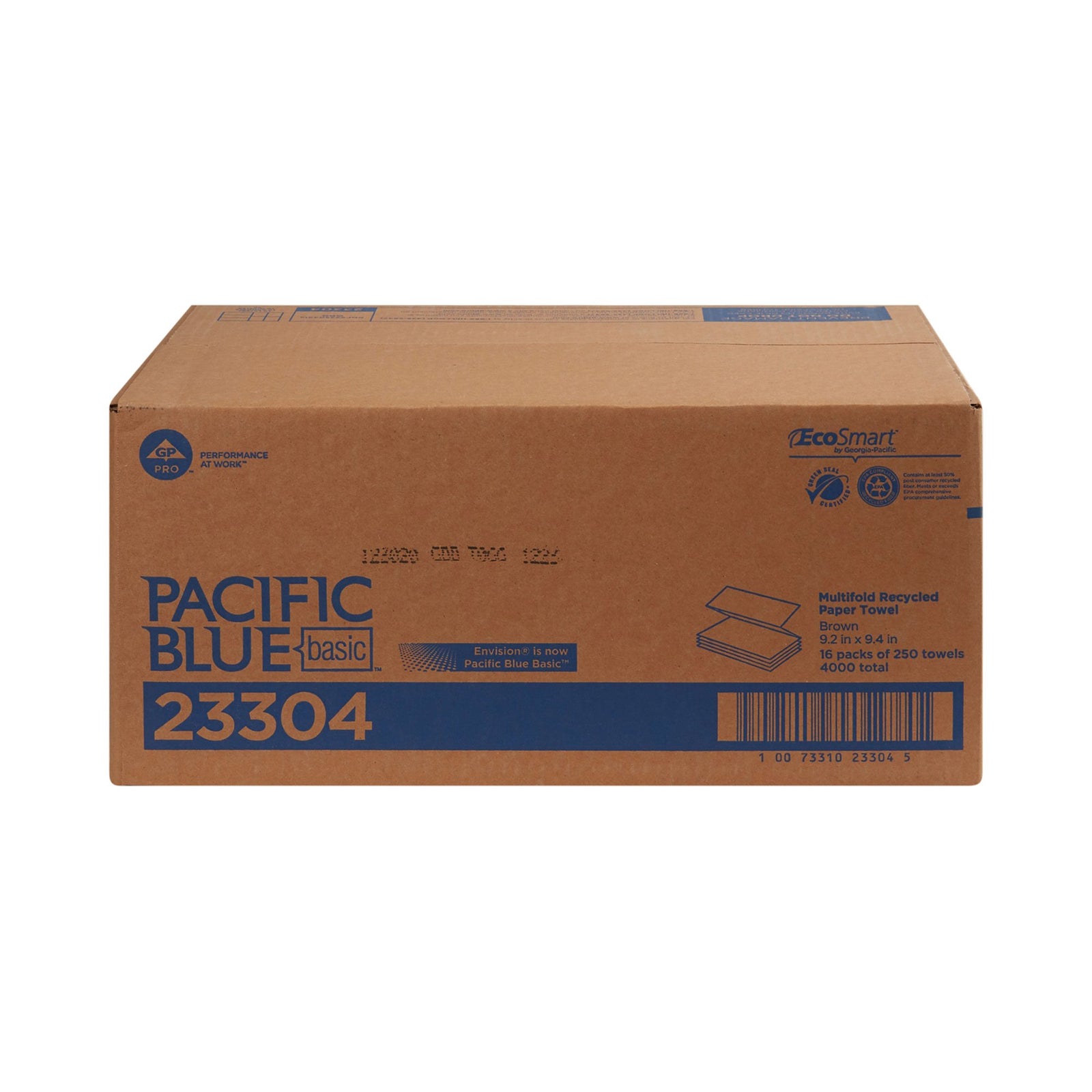 Pacific Blue Basic Multi-Fold Paper Towels 9-1/4 x 9-2/5 Inch