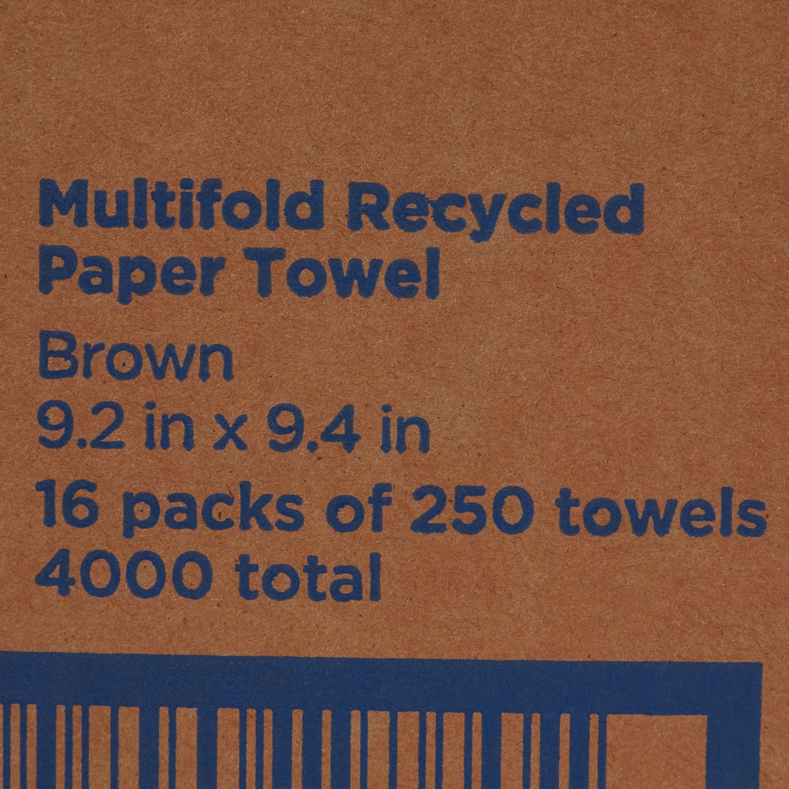 Pacific Blue Basic Multi-Fold Paper Towels 9-1/4 x 9-2/5 Inch