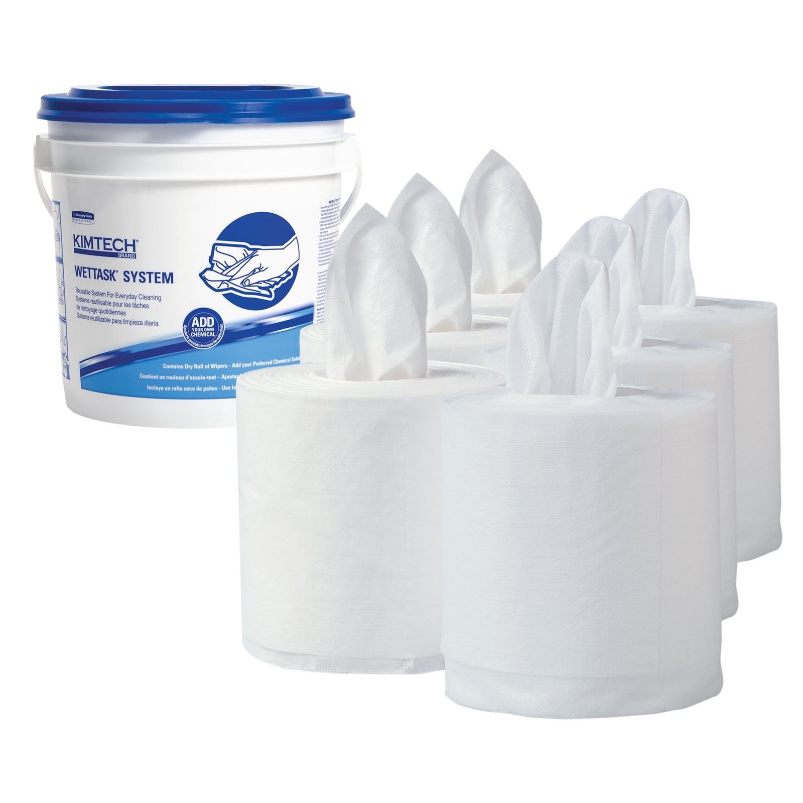 WypAll WetTask Disposable Wipes White 12 X 12-1/2 Inch
