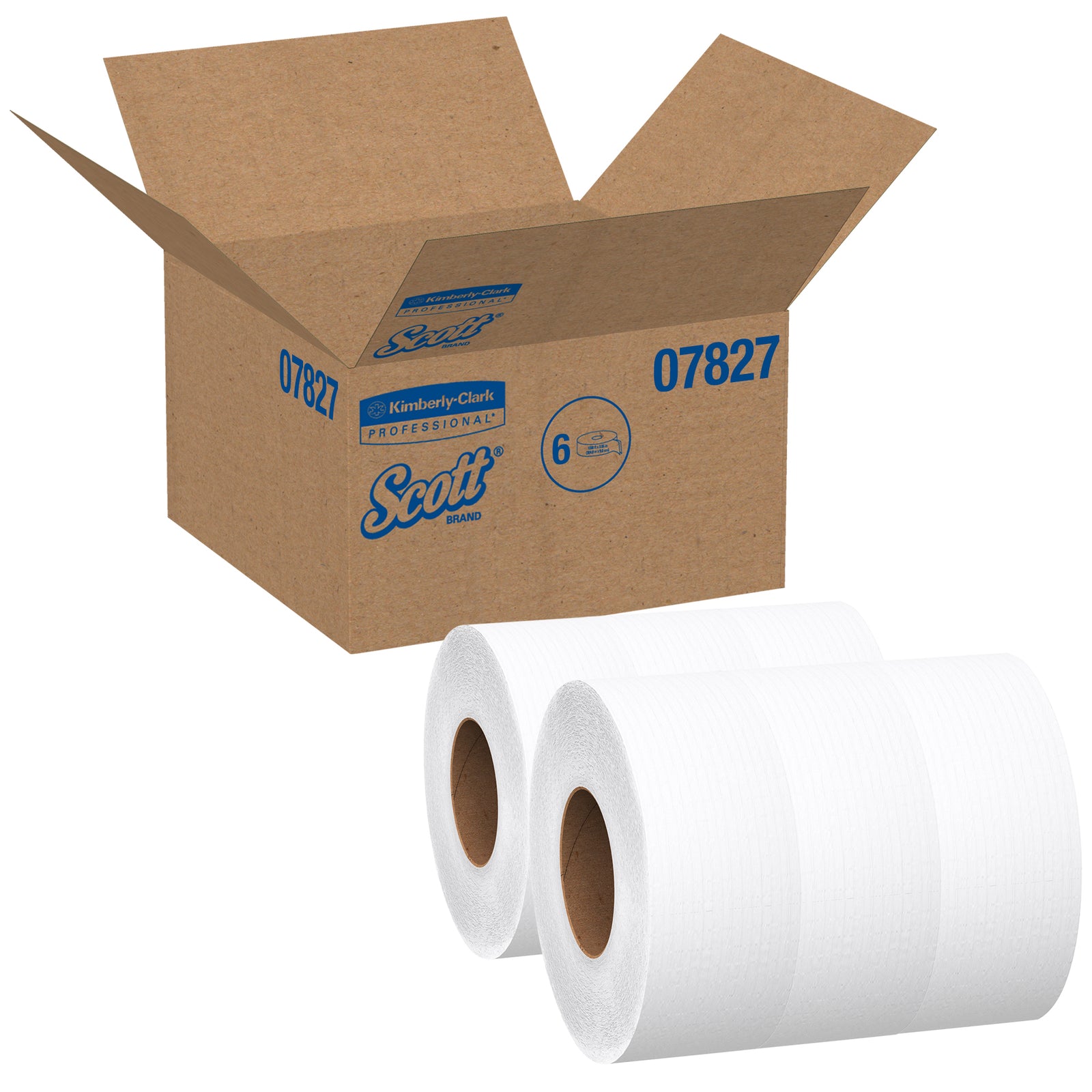Scott Jumbo Toilet Tissue White