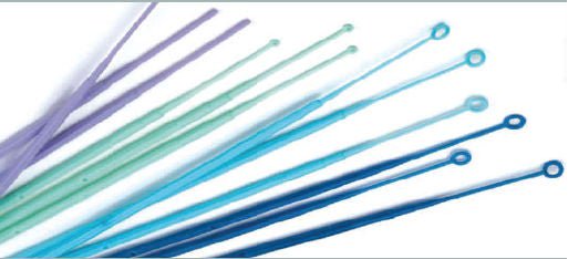 Troy Biologicals Sterile Disposable Inoculating Loop, 10 µL, Light Blue, Flexible