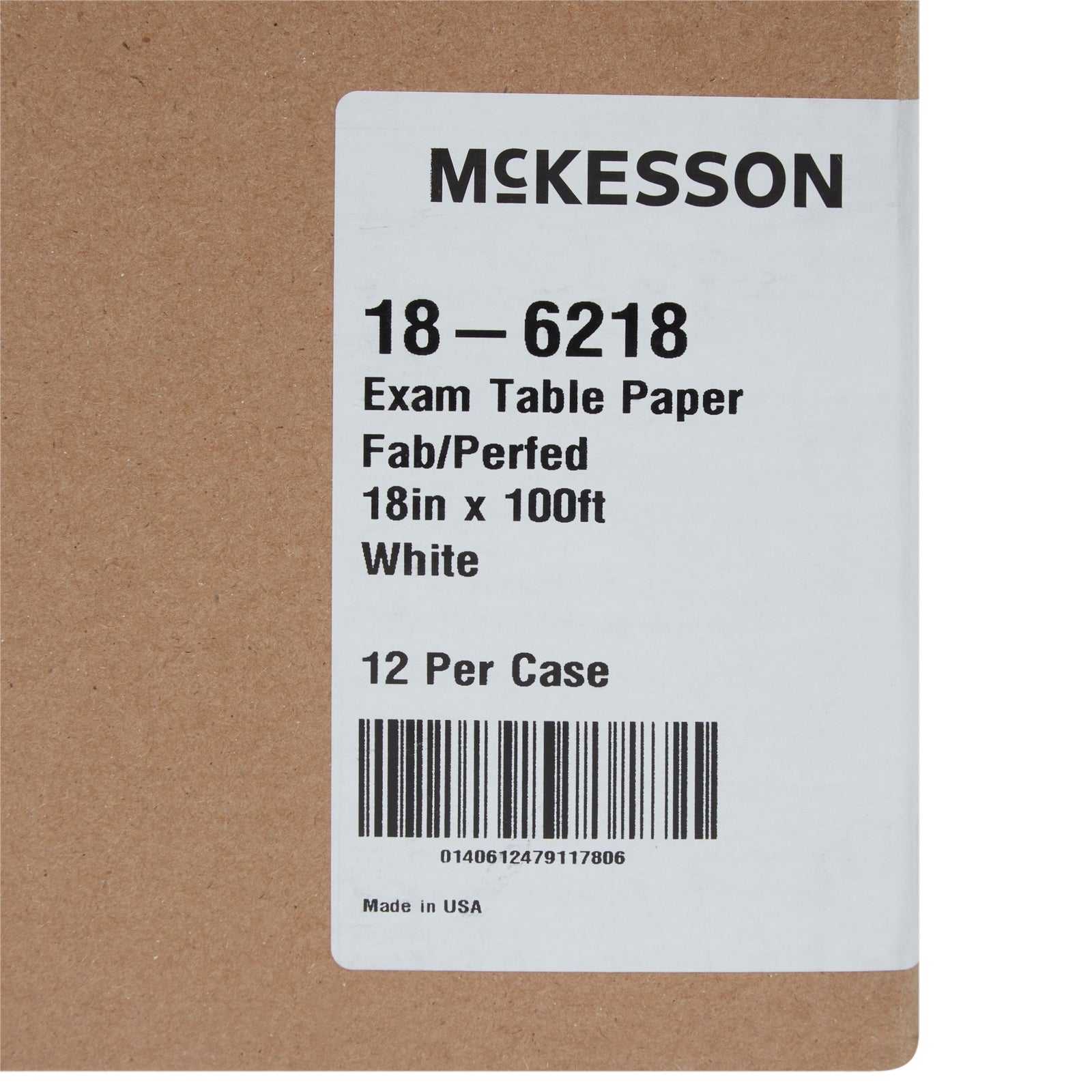 McKesson Table Paper