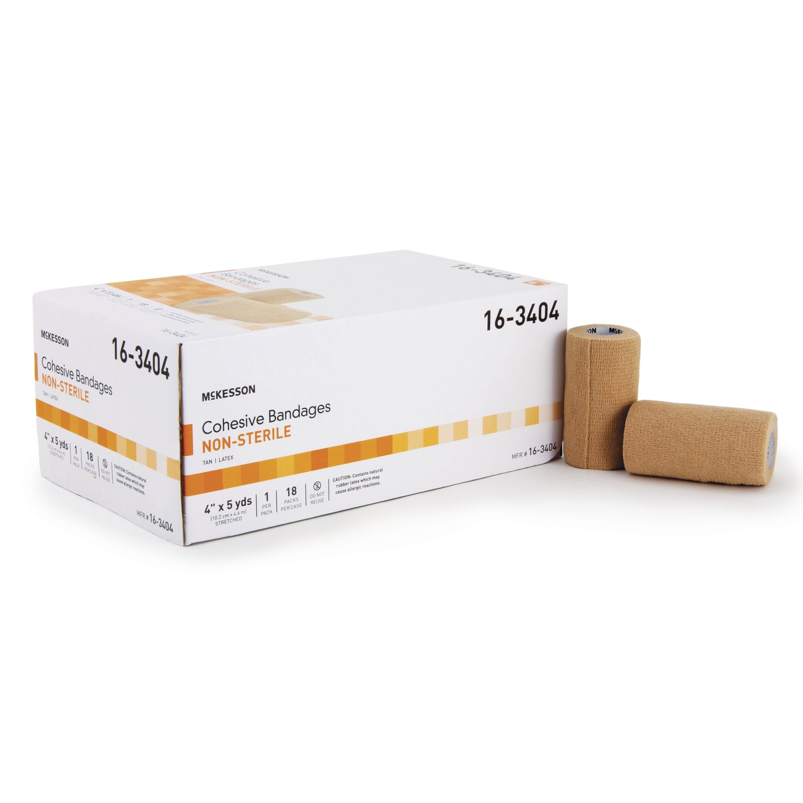 McKesson MedSurg Cohesive Bandage, Tan