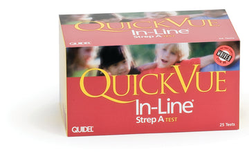 QuickVue In-Line Strep A Test Kit - 25 Tests