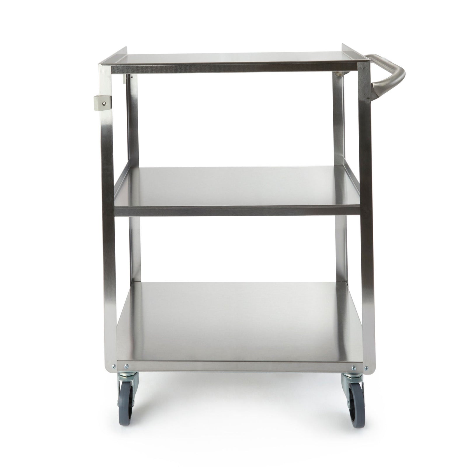 McKesson Stainless Steel Utility Cart, 3-Shelf, 300 lb Capacity