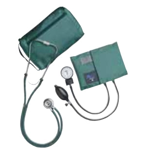 Match Mates® Aneroid Sphygmomanometer with Dual Head Stethoscope Set