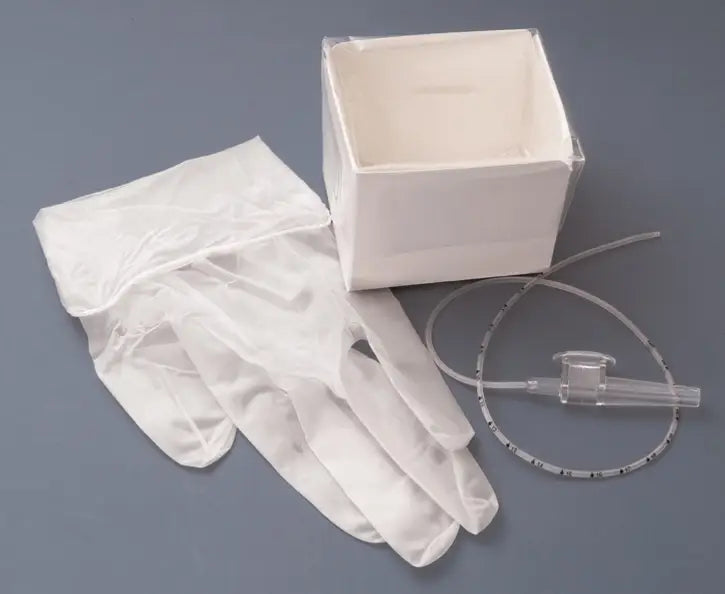 Salter Labs AirLife Tri-Flo Cath-N-Glove Economy Suction Kits, 10 fr