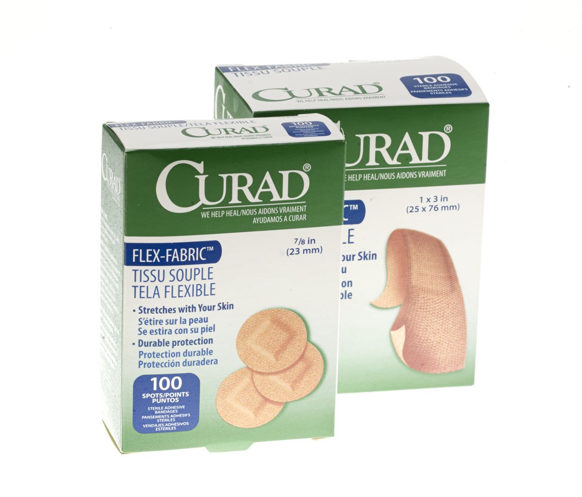 Medline Comfort Cloth Fabric Adhesive Strips