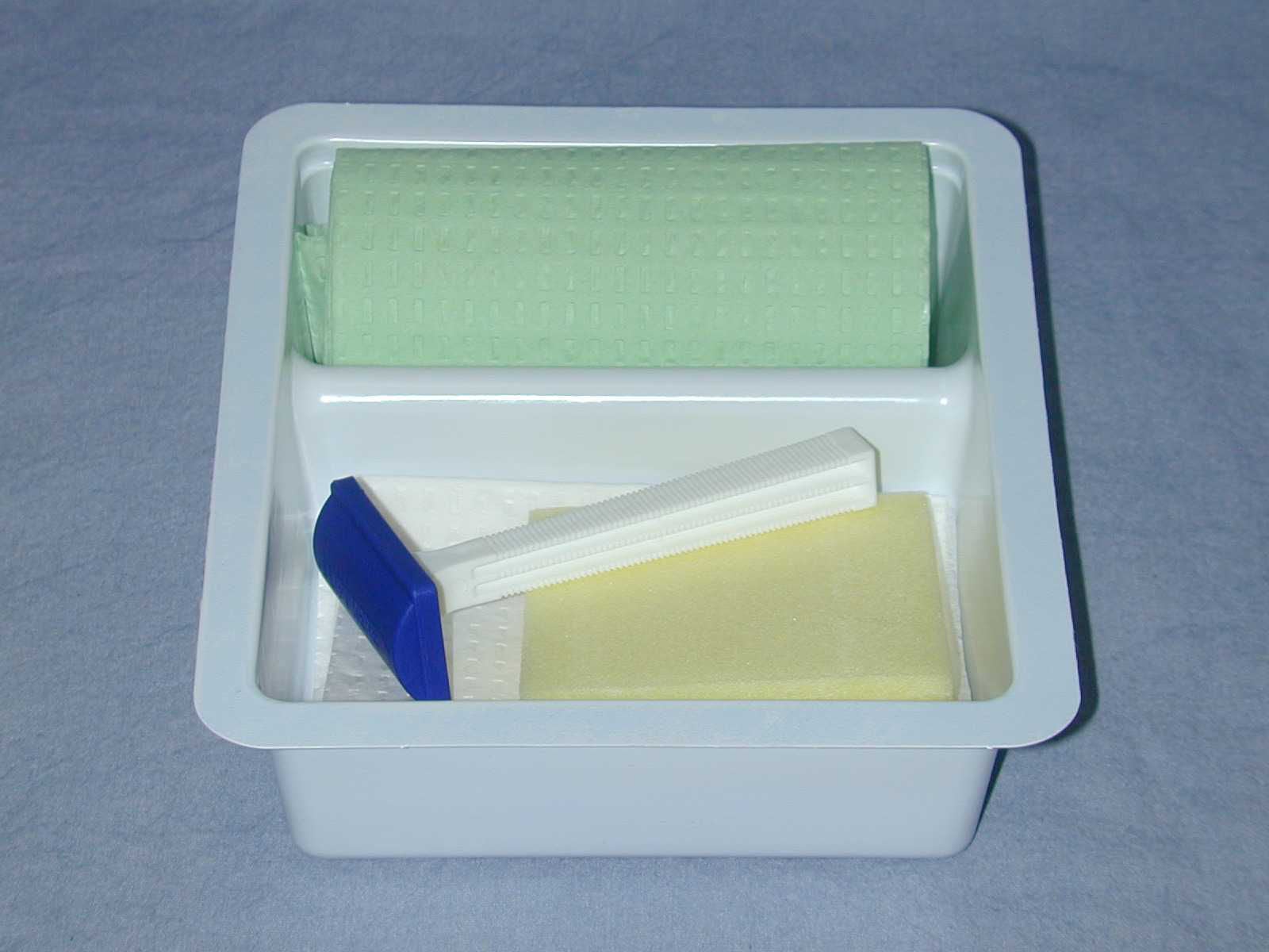 McKesson Latex-Free Shave Prep Tray