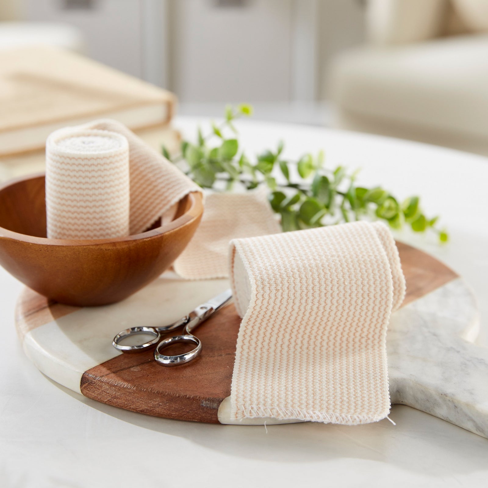 McKesson MedSurg Premium Striped Self-Closure Elastic Bandage