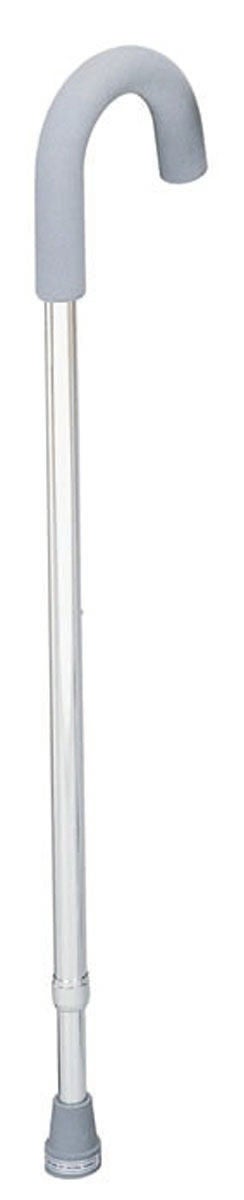 McKesson Chrome Adjustable Cane with Foam Handgrip, 30–39 Inches
