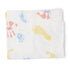 Patient Exam Gown Child Size with Hand and Foot Print Design