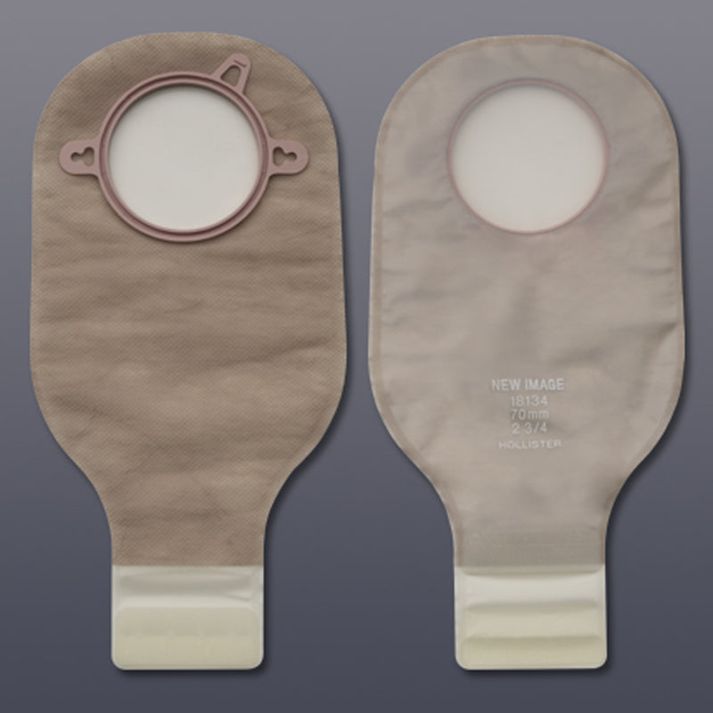 New Image™ Two-Piece Colostomy Pouch 12 Inch Drainable