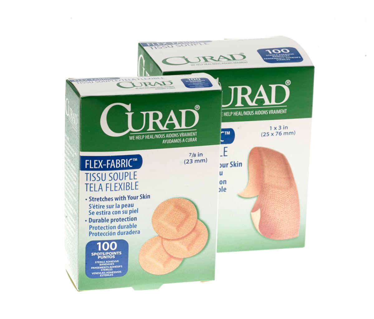 Medline Comfort Cloth Fabric Adhesive Strips