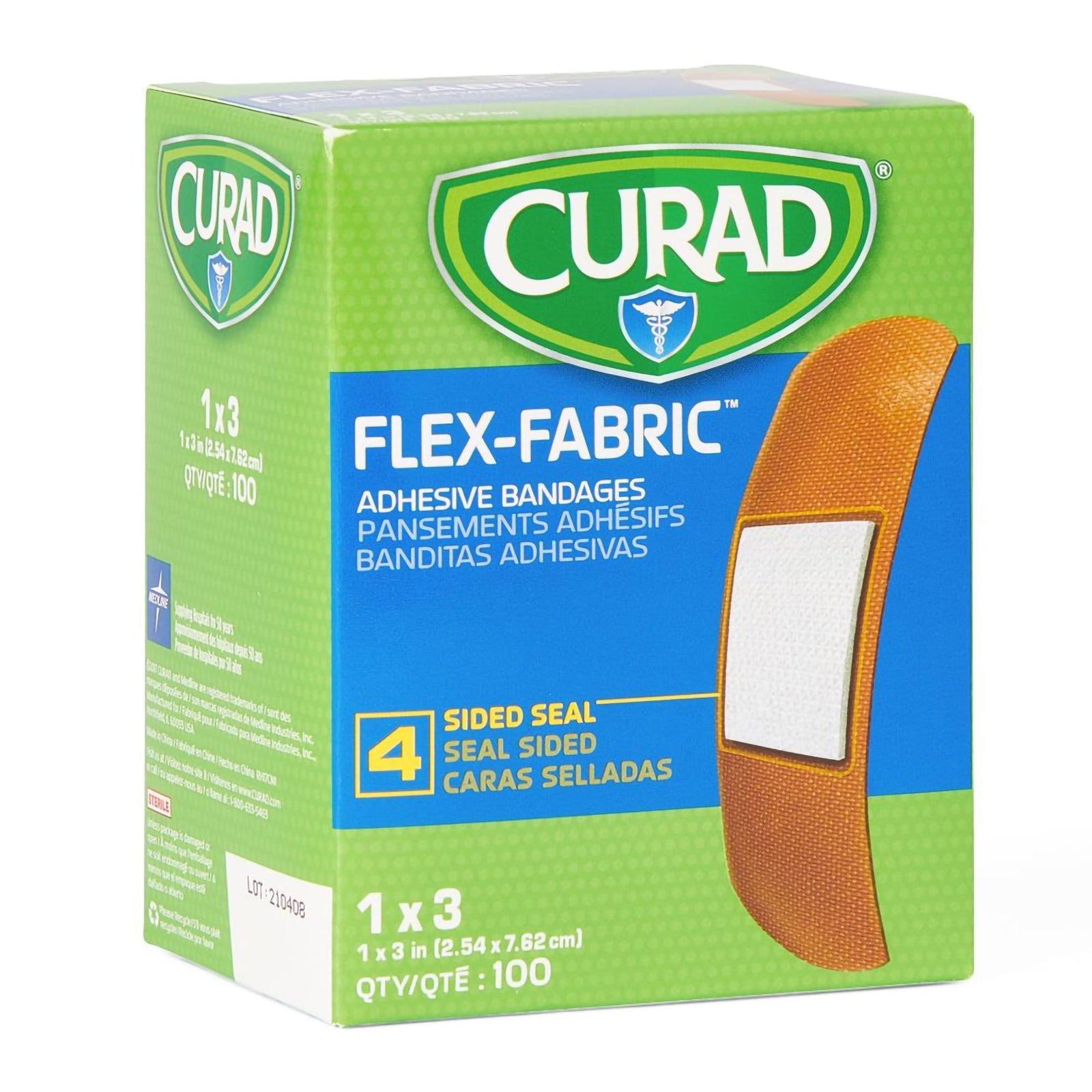 Medline Comfort Cloth Fabric Adhesive Strips
