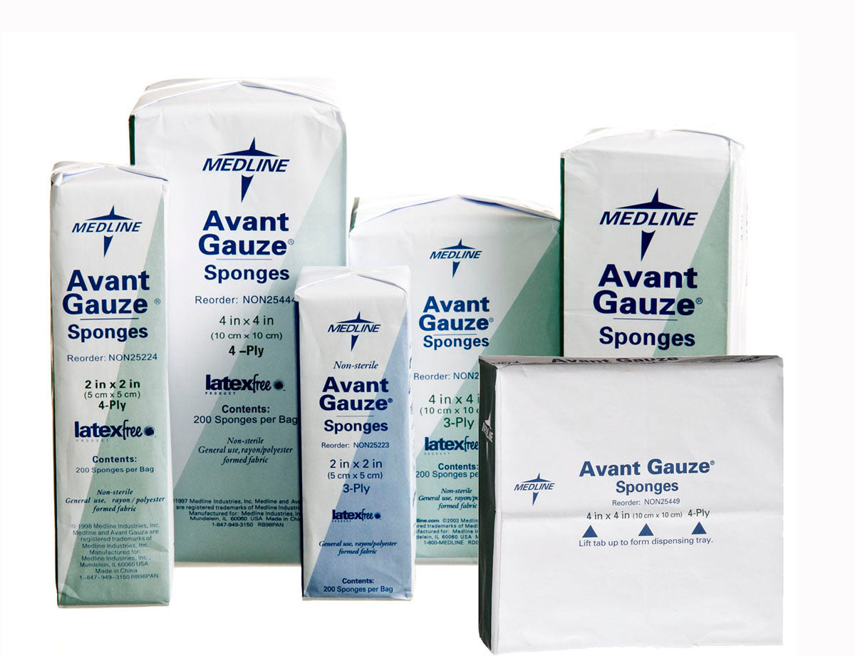 Avant Gauze Nonwoven Sponges