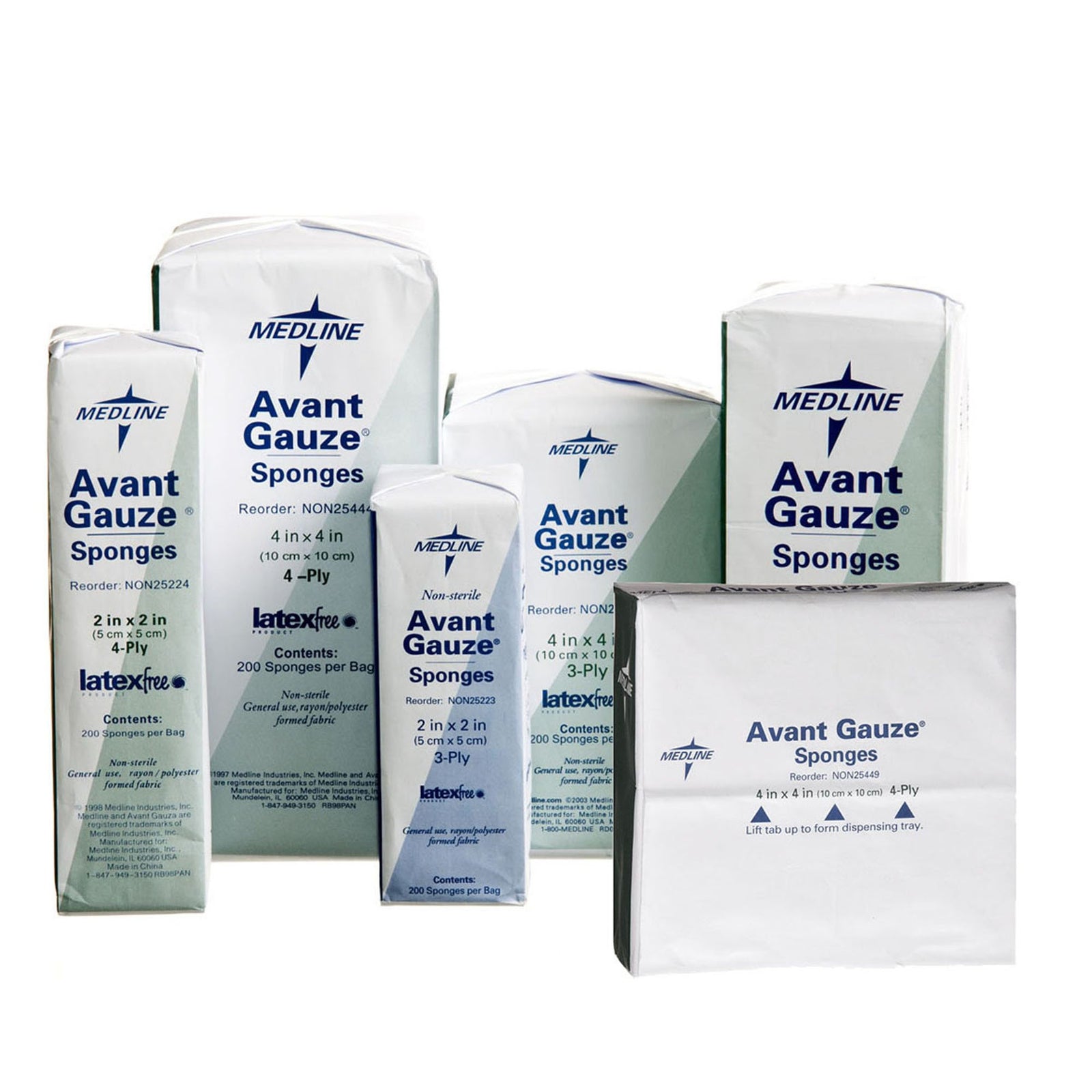 Avant Gauze Nonwoven Sponges