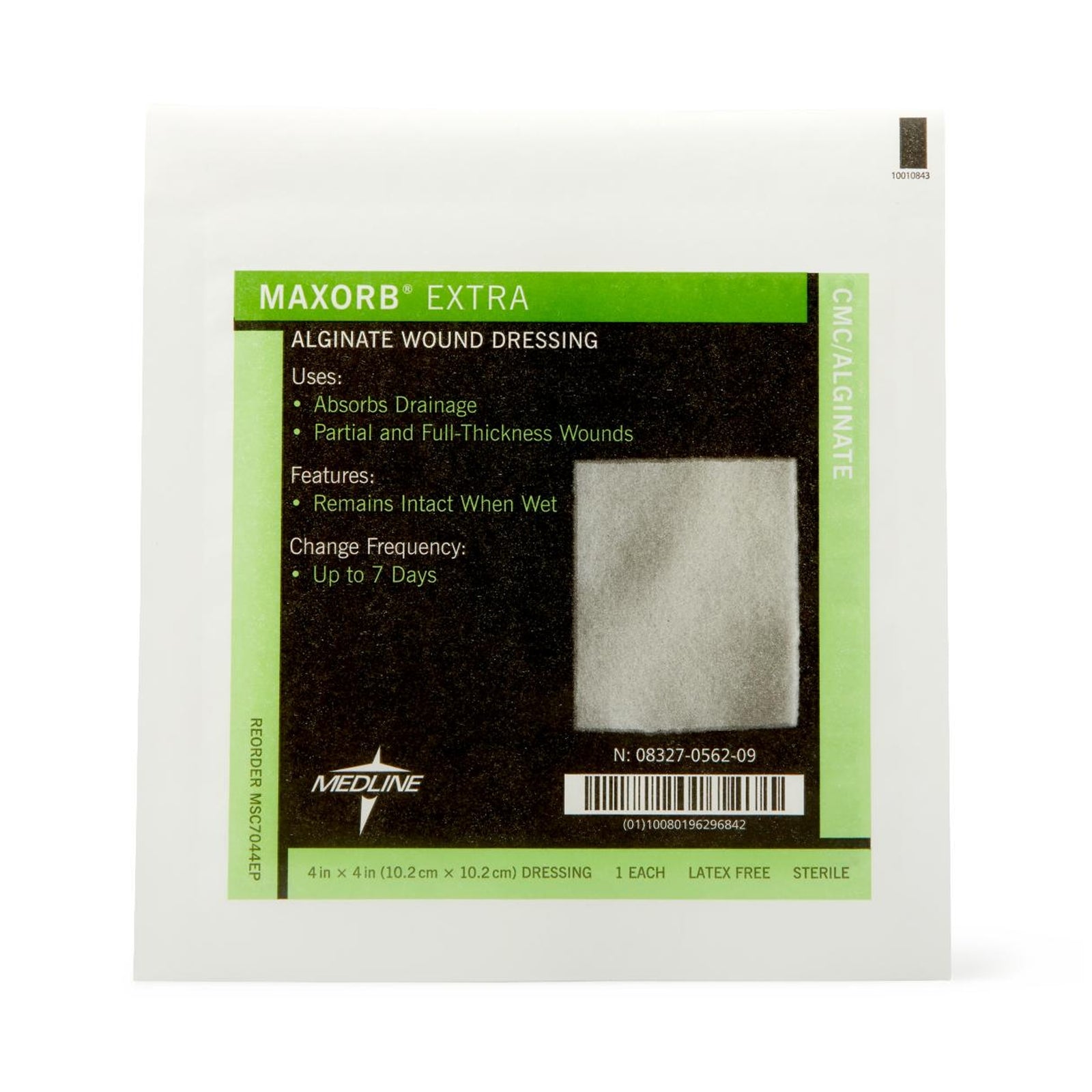 Maxorb Extra Calcium Alginate/CMC Dressing