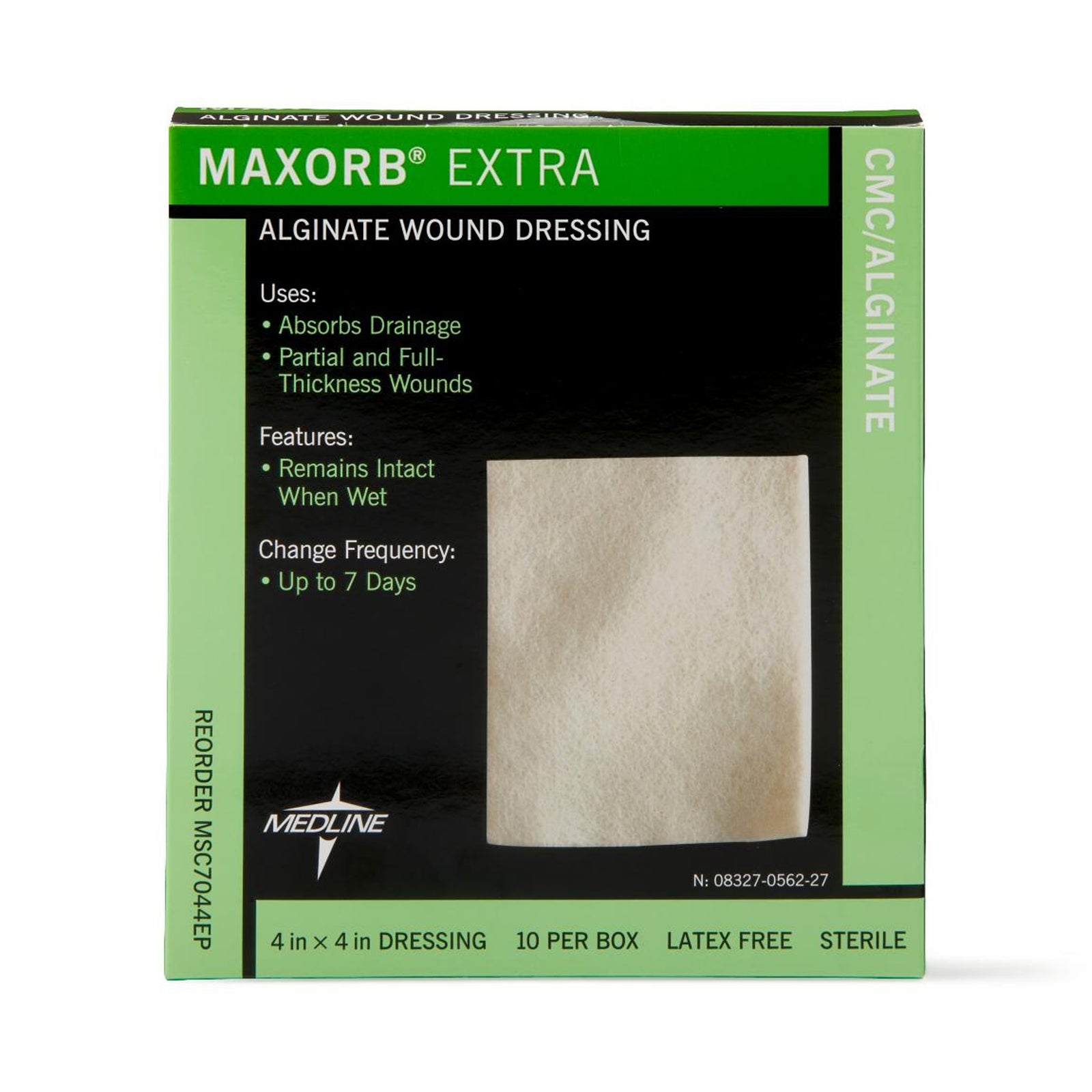Maxorb Extra Calcium Alginate/CMC Dressing