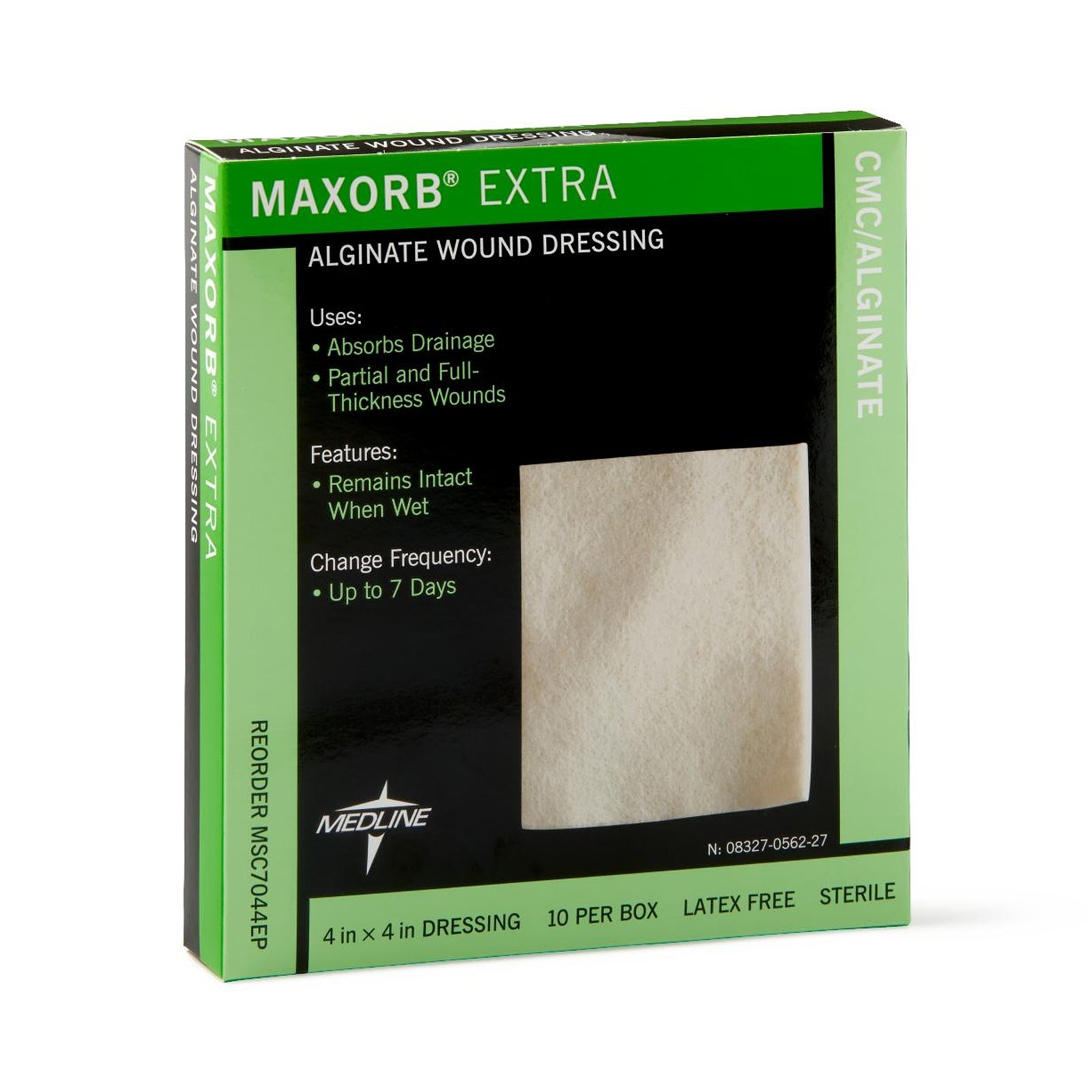 Maxorb Extra Calcium Alginate/CMC Dressing