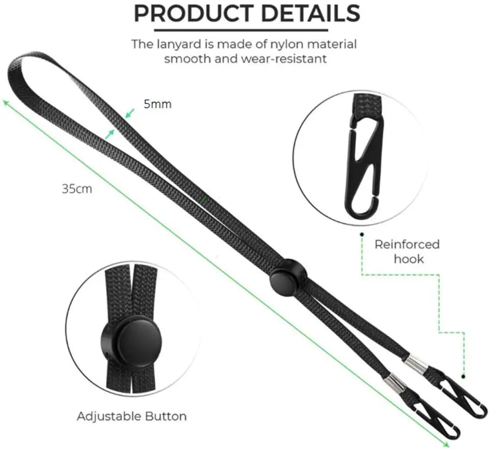 Adjustable Face Mask Lanyard