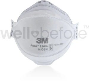 3M™ Aura Particulate Respirator 9205+ Plus N95 - NIOSH Approved alternate image