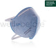 RespoKare N95 Surgical Respirator Mask With Antimicrobial/Antiviral Agent - FDA Cleared NIOSH Approved