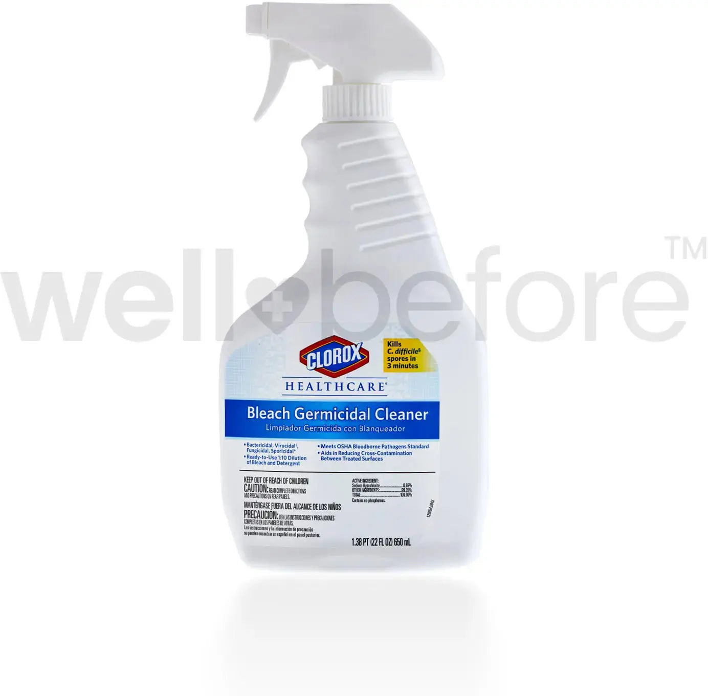 Healthcare Bleach Germicidal Cleaner Spray