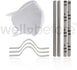Aluminum Strips Nose Wire Strip Self-Adhesive Masks - 10 pcs