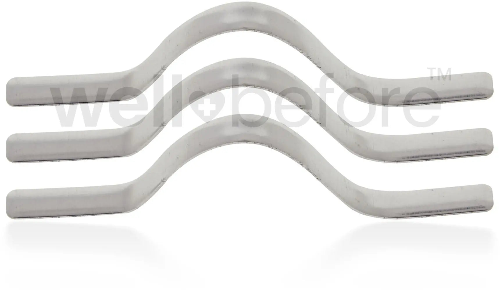 Aluminum Strips Nose Wire Strip Self-Adhesive Masks - 10 pcs