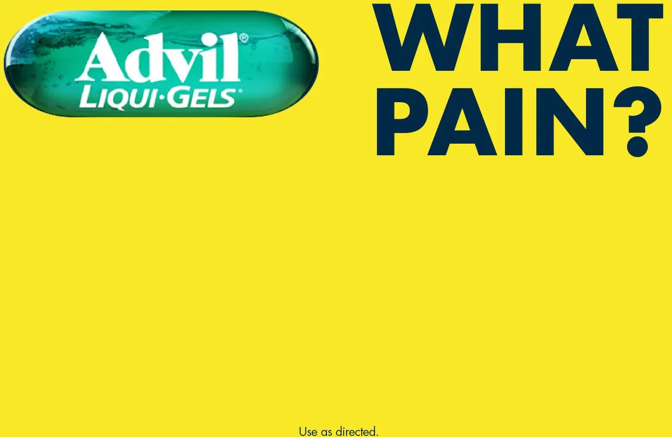 Advil Liqui-Gels, Ibuprofen 200mg, 2 Count - Travel Size