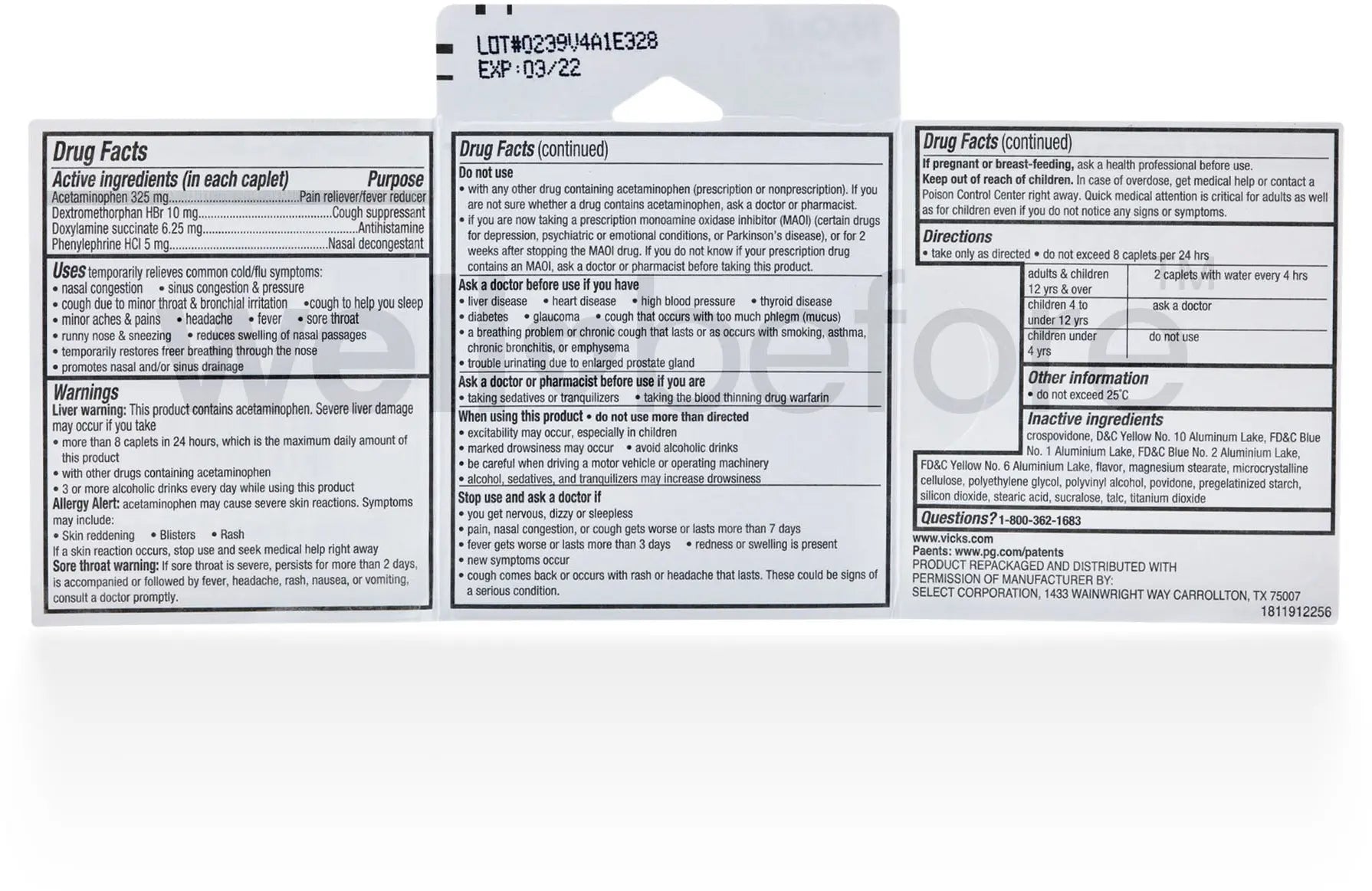NyQuil Severe, Cold & Flu - Single Pack Blister
