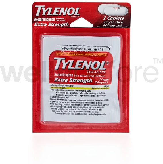 Tylenol Extra Strength - Acetaminophen 500mg - 2 Caplets