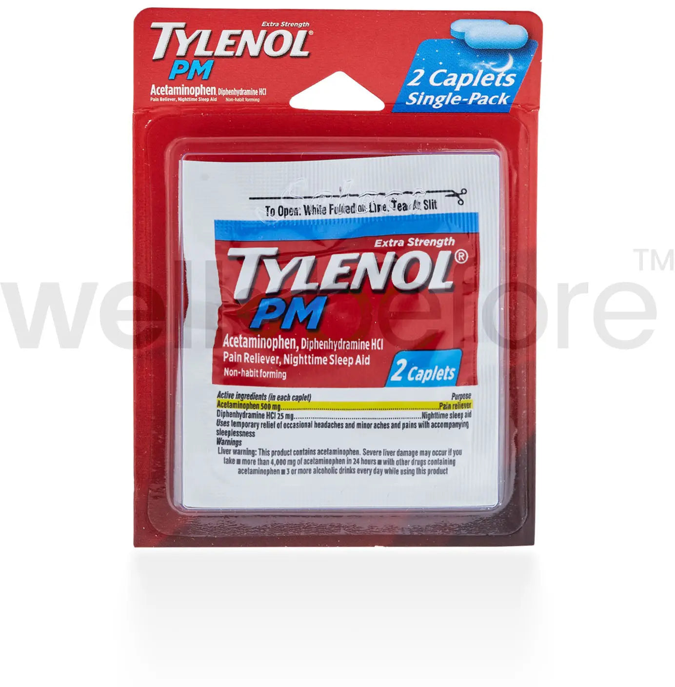 PM Extra Strength Single Pack Blister