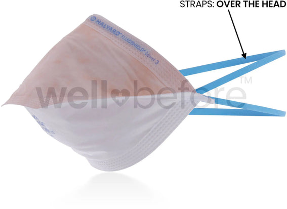 Halyard 46727 N95 Surgical Mask - FDA Cleared NIOSH Approved