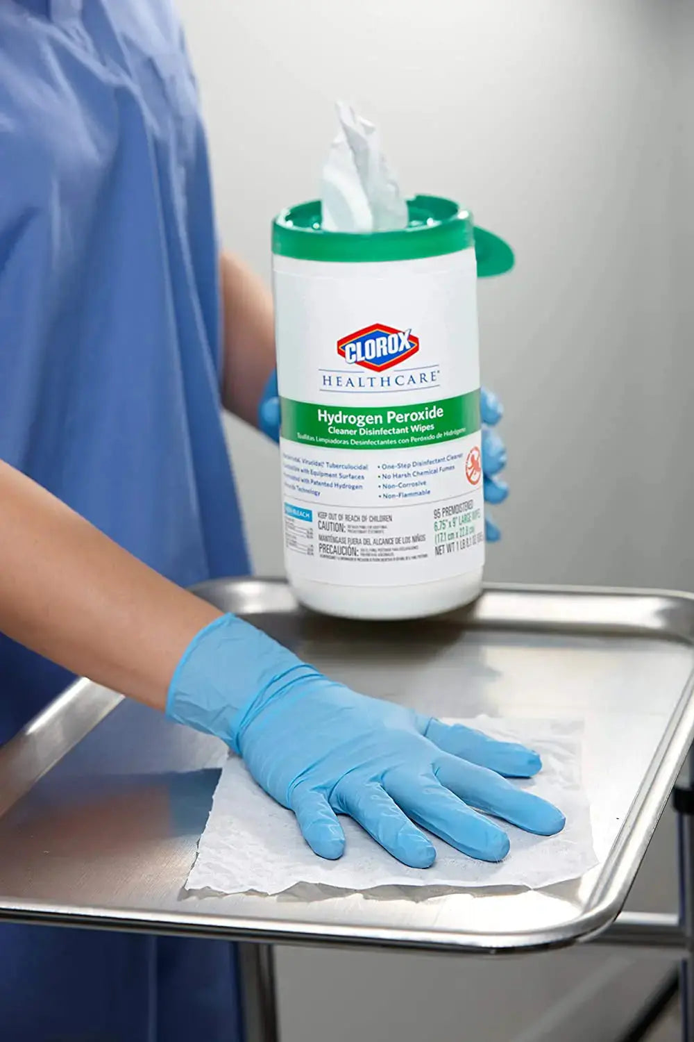 Clorox Healthcare Hydrogen Peroxide Disinfectant Wipes - 185 count refill