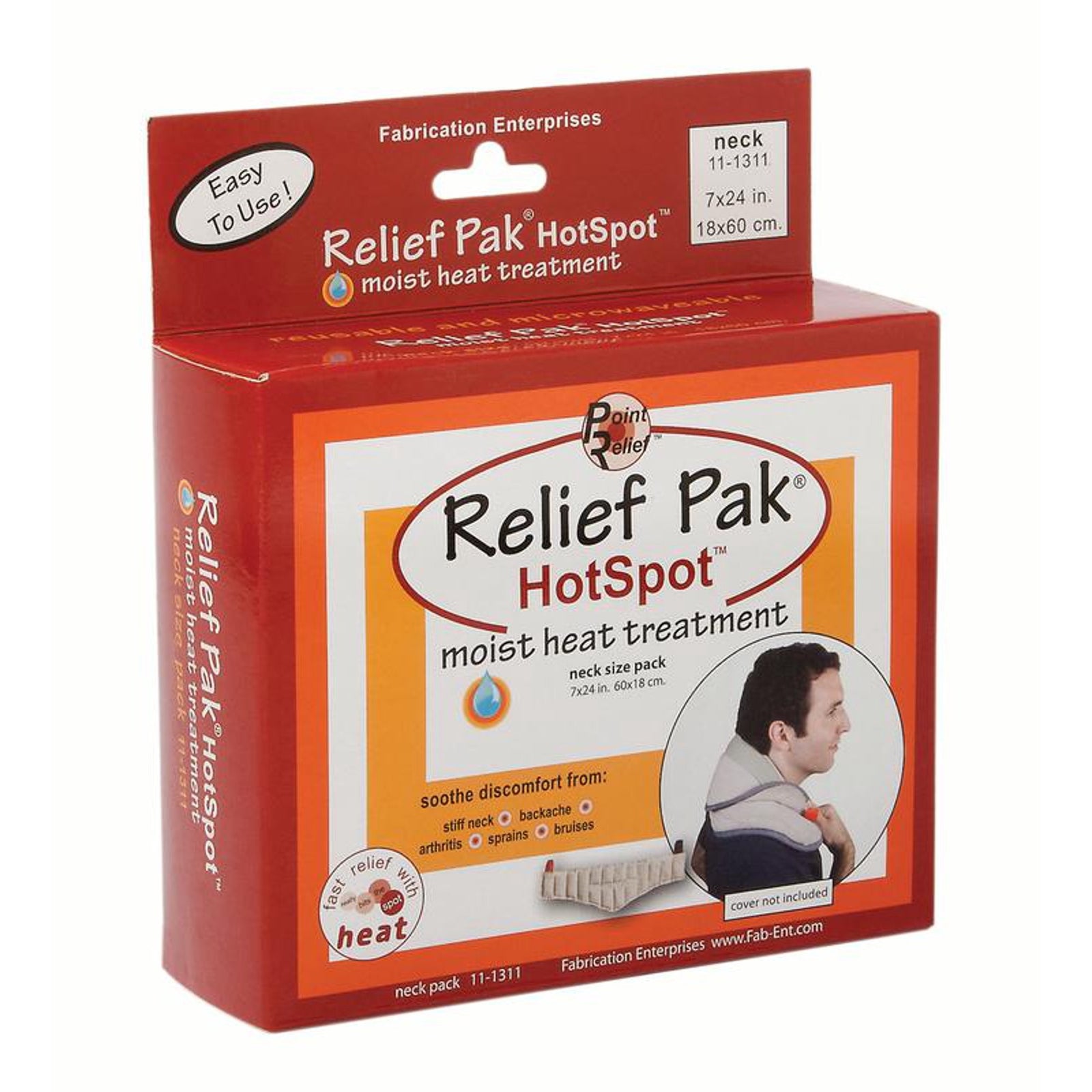Relief Pak HotSpot Contour Neck Moist Heat Therapy Pad
