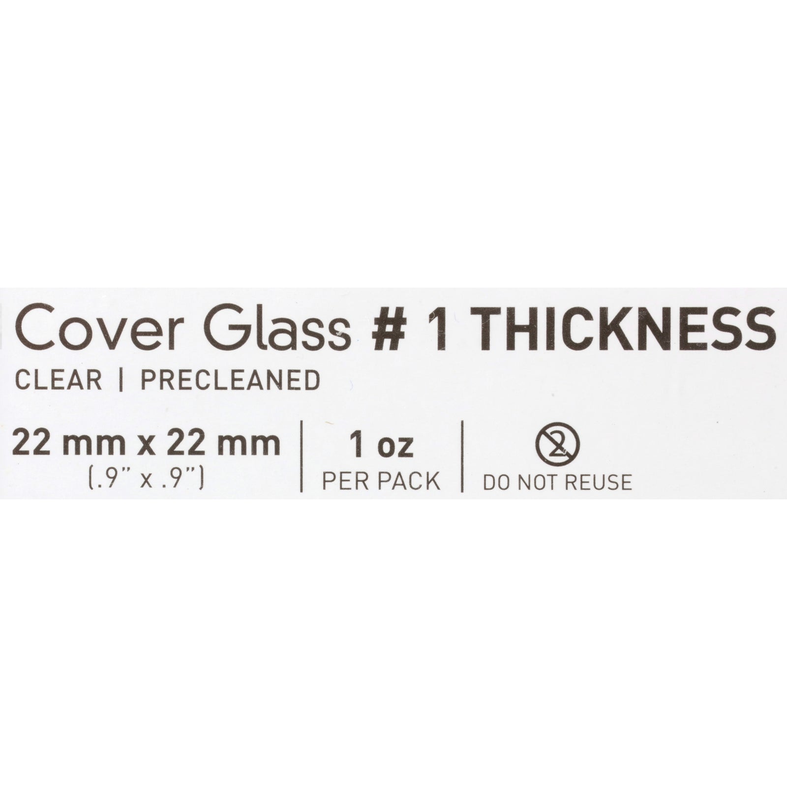 McKesson Microscope Cover Glass