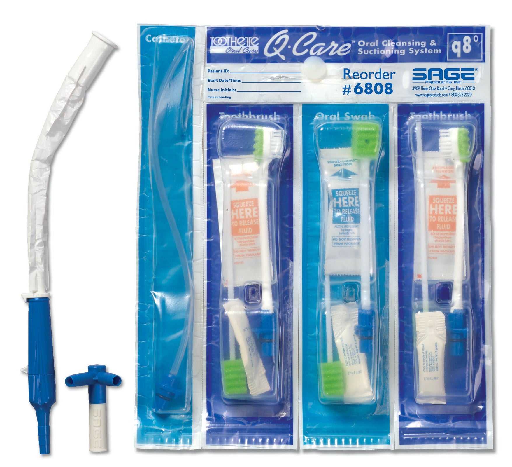 Sage Toothette QCare Oral Cleansing & Suctioning System