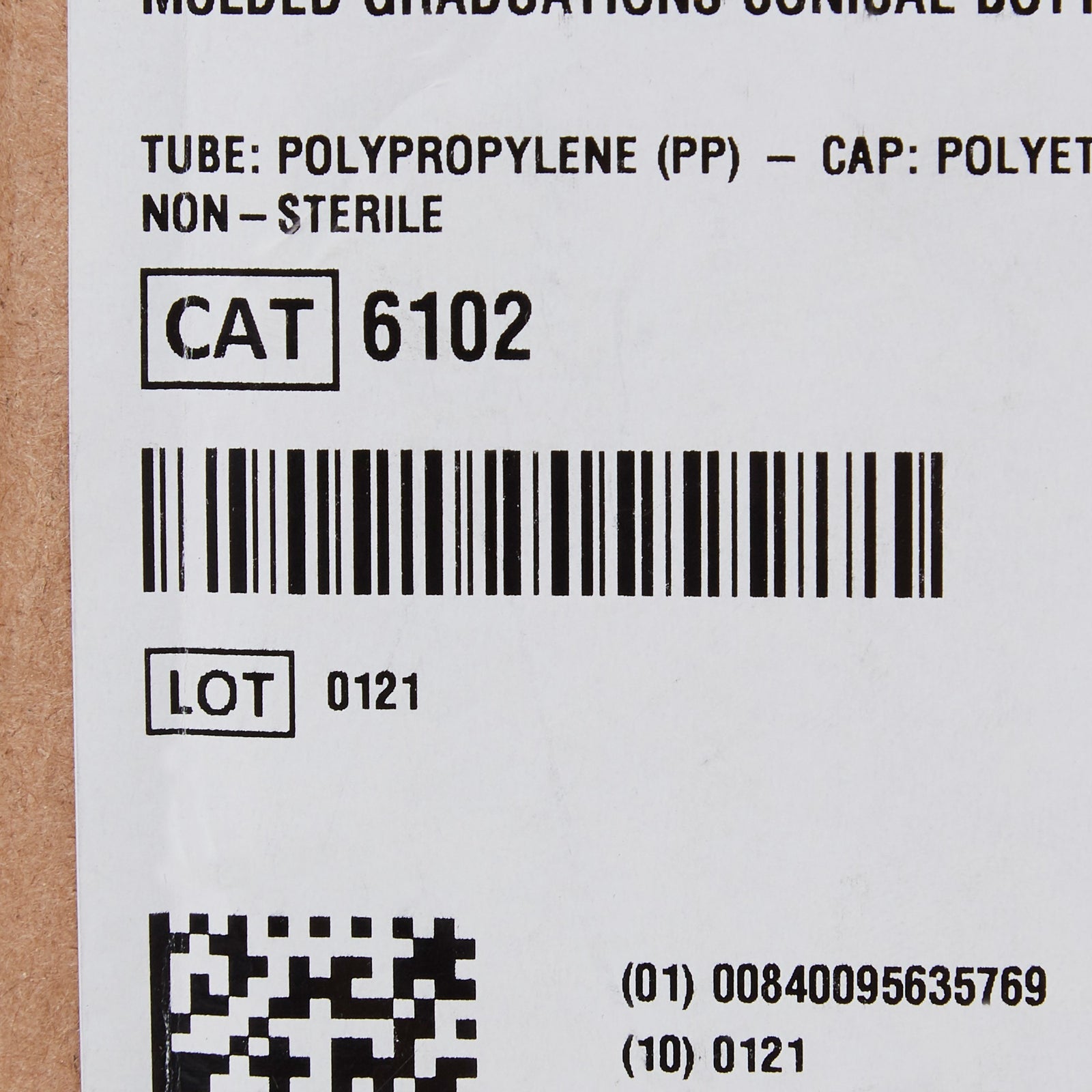 Globe Scientific Storage and Transport Tube 10 mL