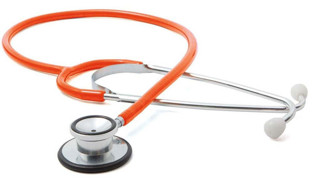 Proscope™ 670 General Exam Stethoscope - Orange, 21 Inch Tube