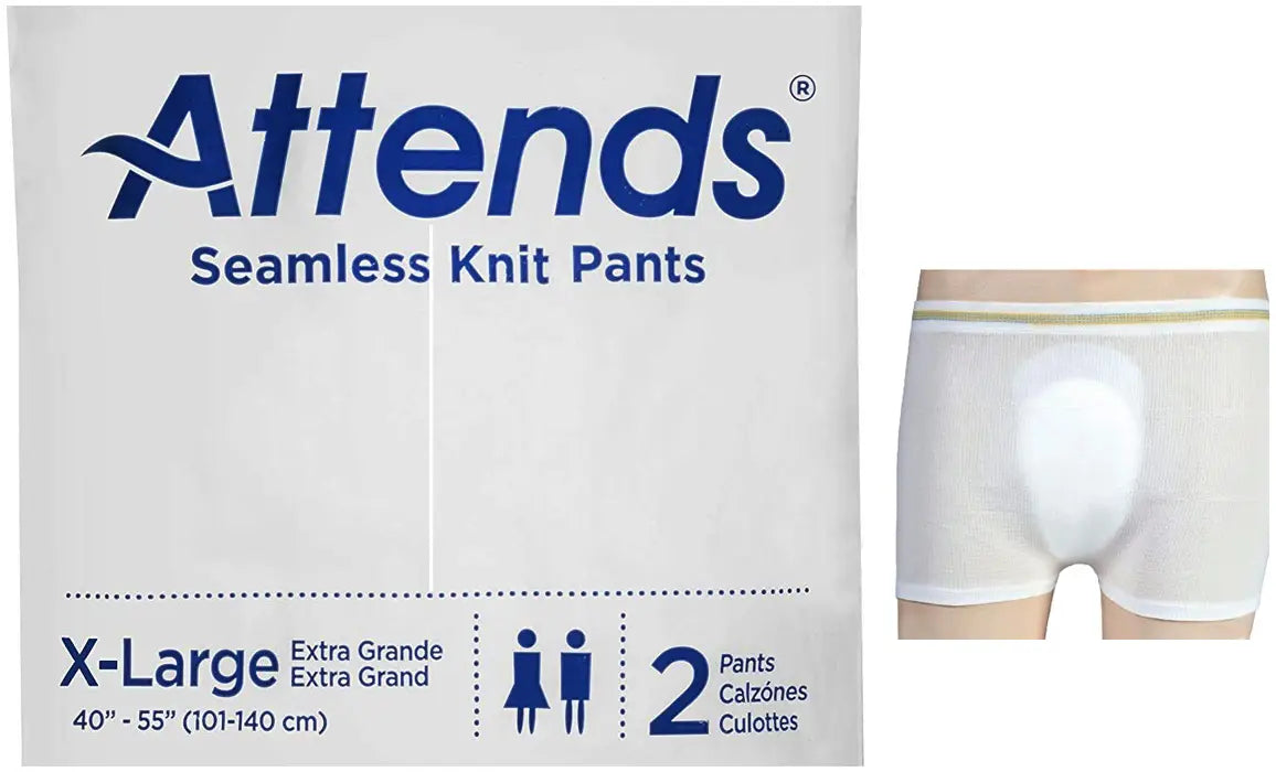 Attends Seamless Mesh Pants - Incontinence Protective Undergarments