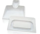 White Detachable Scoop and Scraper