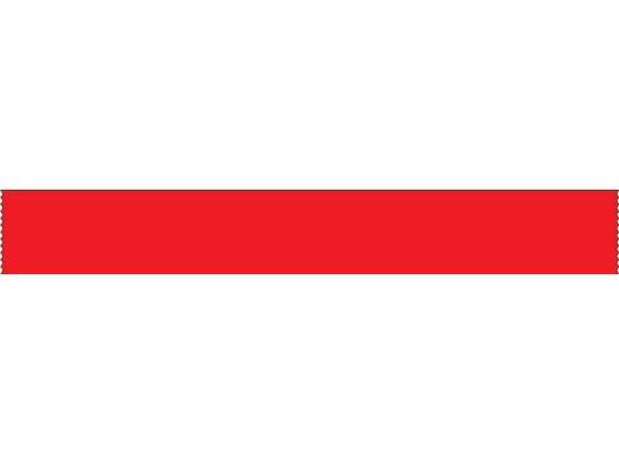 Shamrock Instrument Marking Tape, Red, 1/4 X 200 Inch