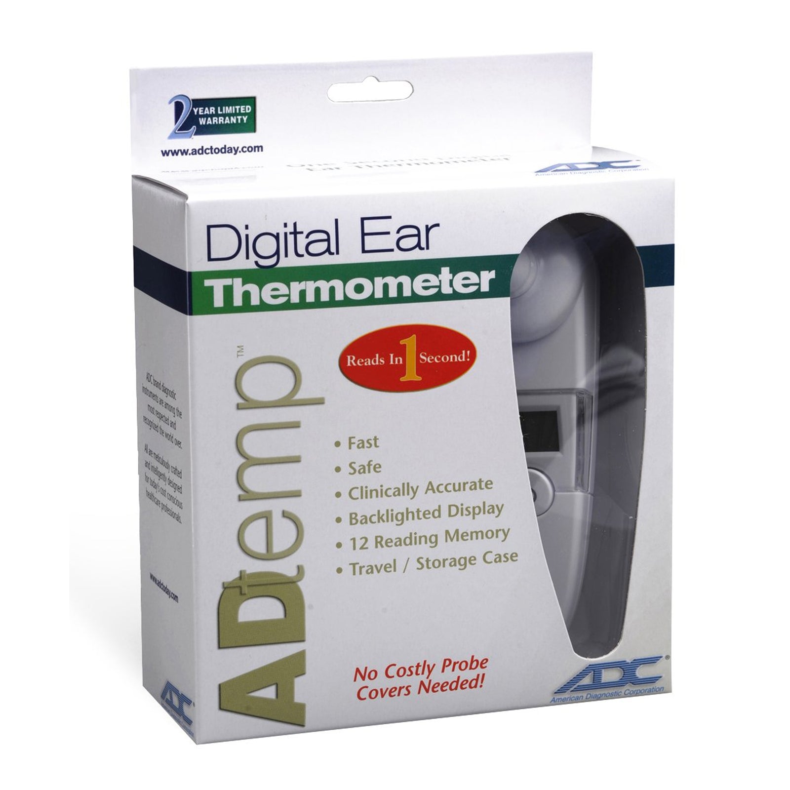 Adtemp™ Tympanic Ear Thermometer